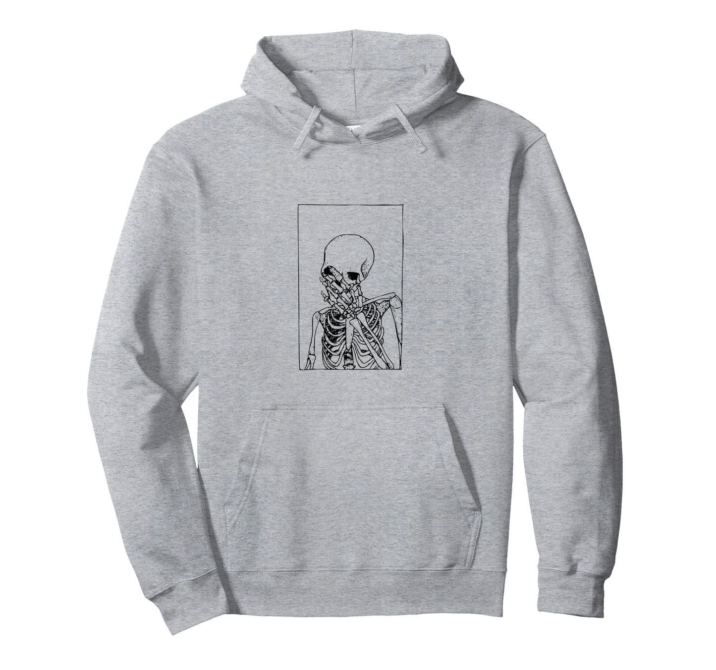 Aesthetic Skeleton Hoodie - Unique Graphic for Adults - T-Shirt, Sweatshirt, Hoodie