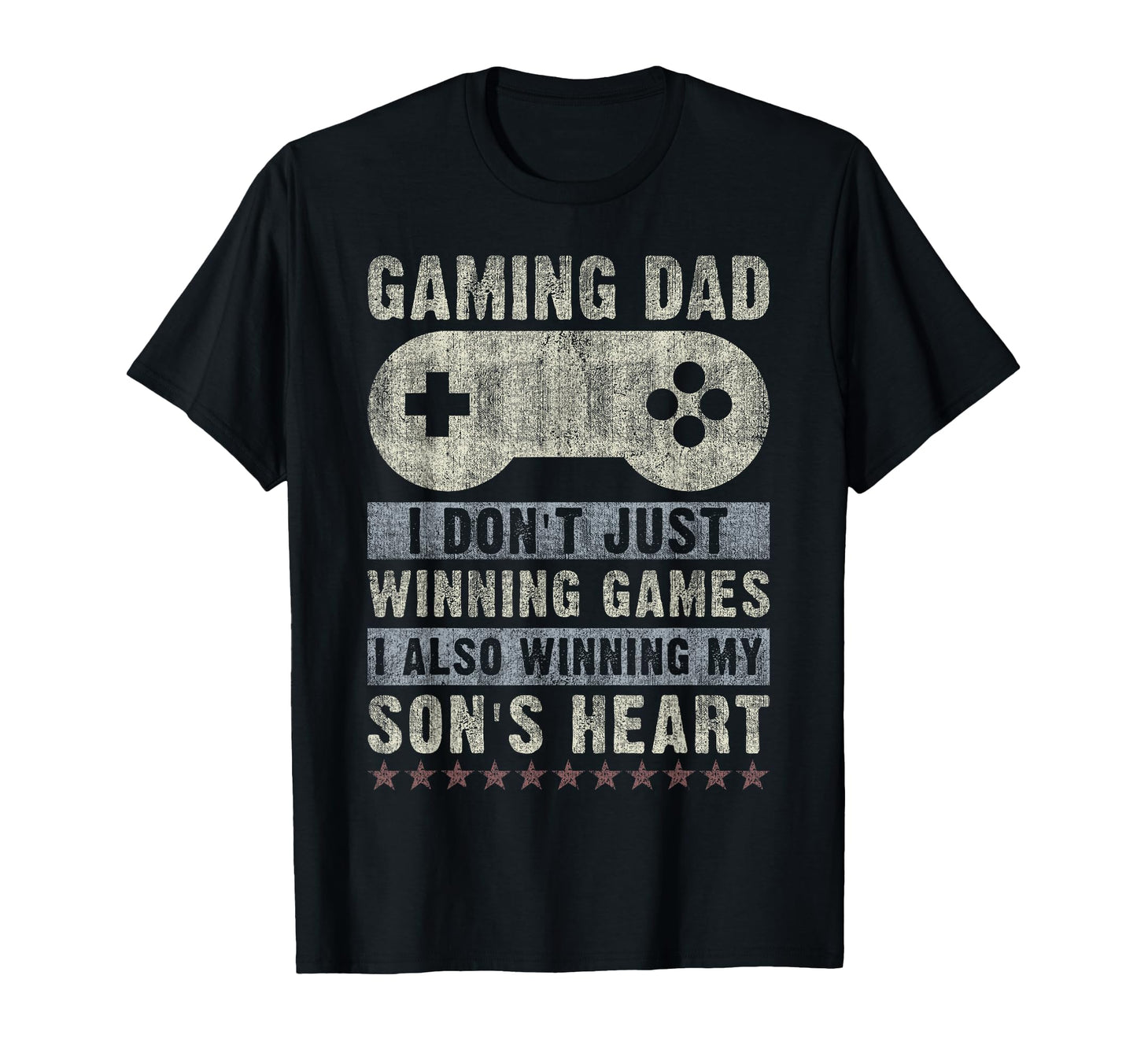 Gaming Dad Father Son Fathers Day T-Shirt - Custom Art Print for Adults - T-Shirt, Sweatshirt, Hoodie