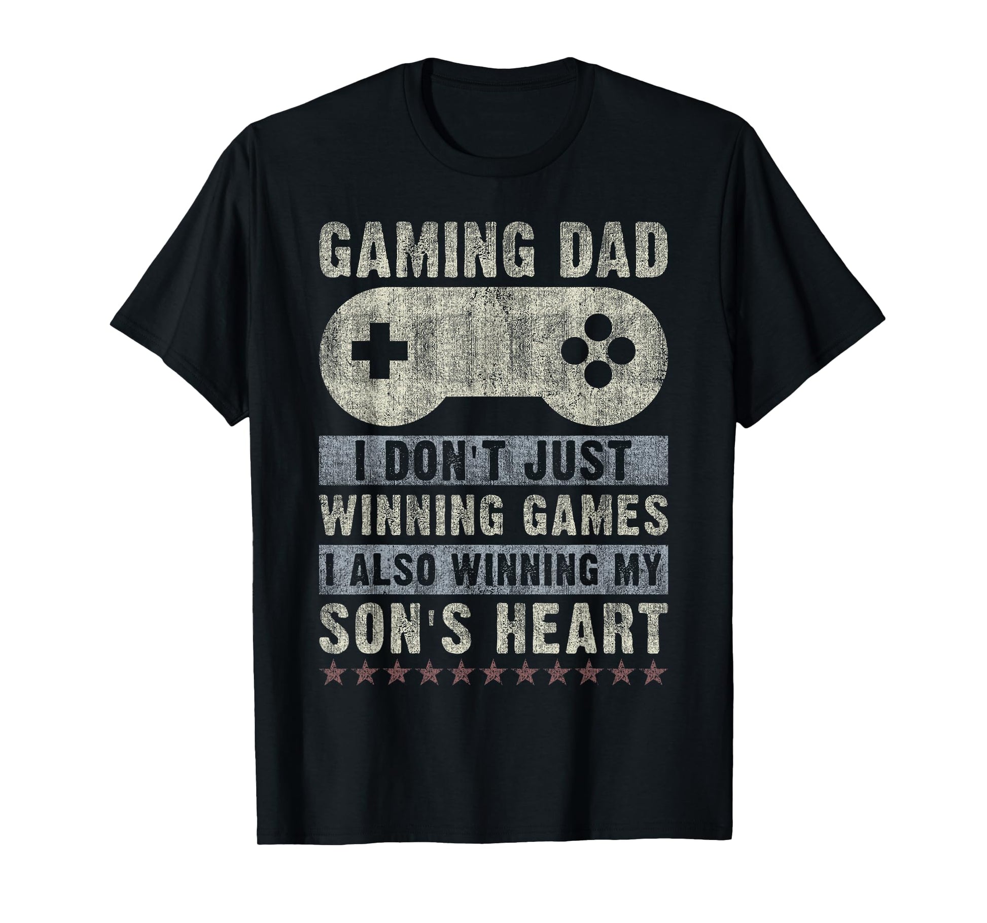 Gaming Dad Father Son Fathers Day T-Shirt - Custom Art Print for Adults - T-Shirt, Sweatshirt, Hoodie