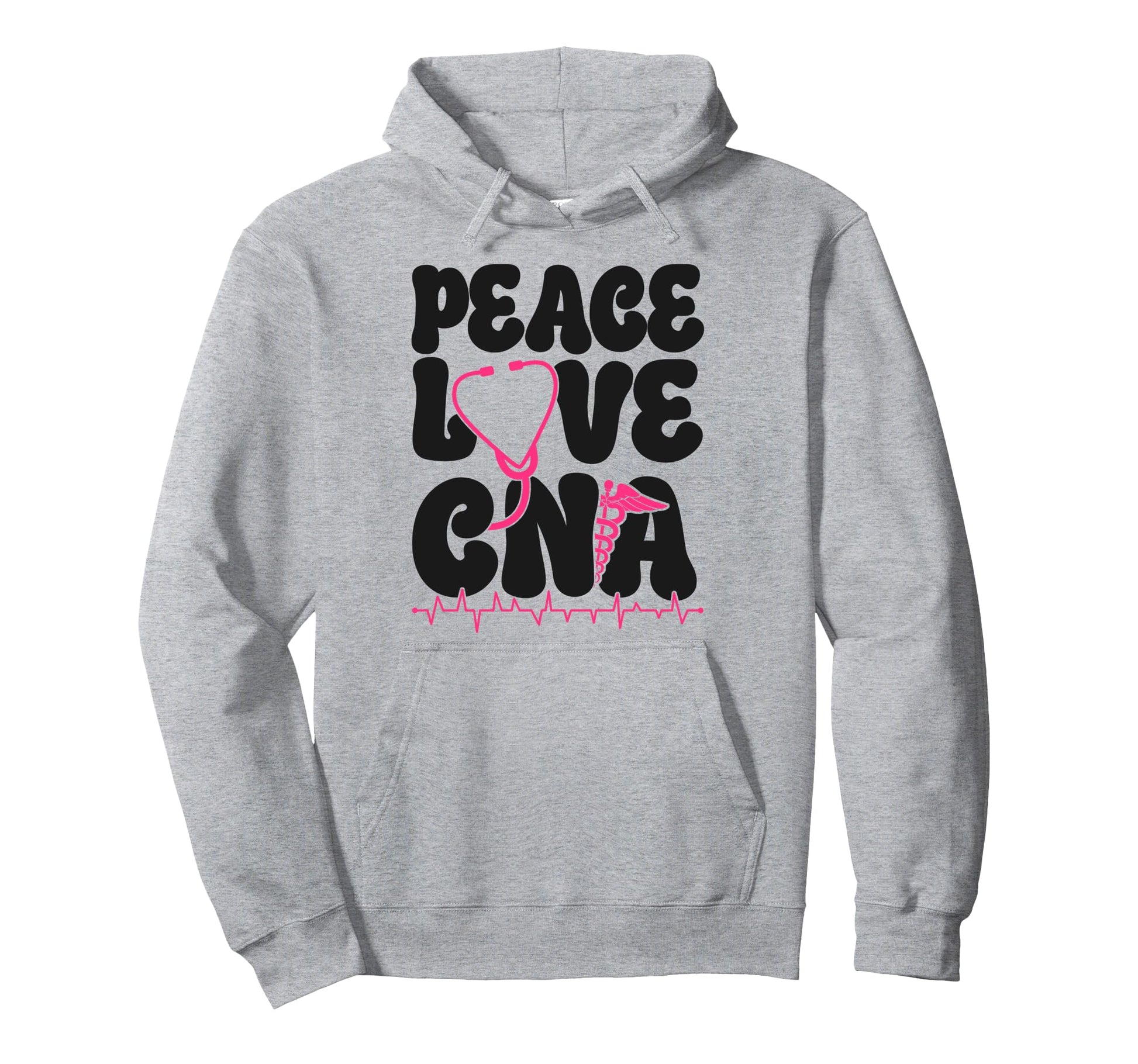 Cna Nurse Certified Nursing Assistant Hoodie - Casual Everyday Wear Unisex - T-Shirt, Sweatshirt, Hoodie