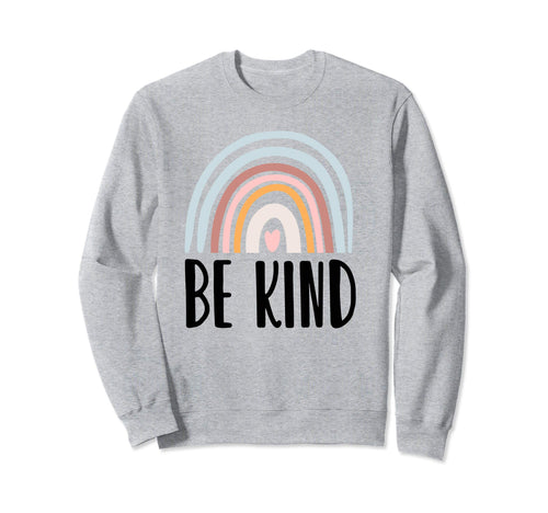 Be Kind Boho Be Good Human Sweatshirt - Fun Novelty Design for Adults - T-Shirt, Sweatshirt, Hoodie