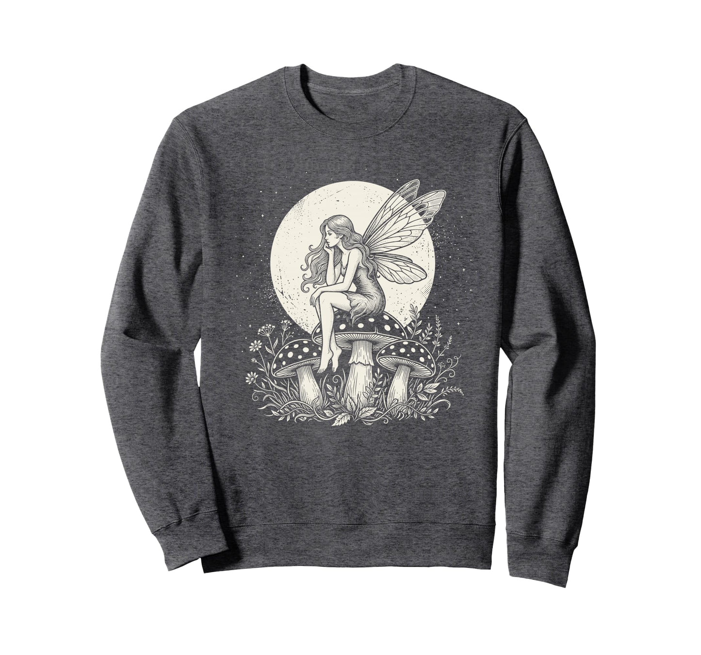 Fairycore Butterfly Fairy Sweatshirt - Casual Everyday Wear Unisex - T-Shirt, Sweatshirt, Hoodie