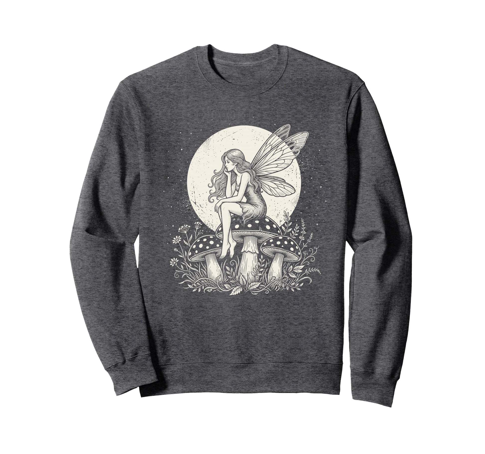 Fairycore Butterfly Fairy Sweatshirt - Casual Everyday Wear Unisex - T-Shirt, Sweatshirt, Hoodie