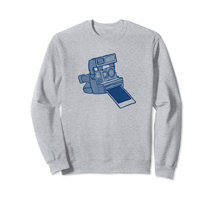 Instant Camera Eighties Sweatshirt - Casual Everyday Wear Unisex - T-Shirt, Sweatshirt, Hoodie
