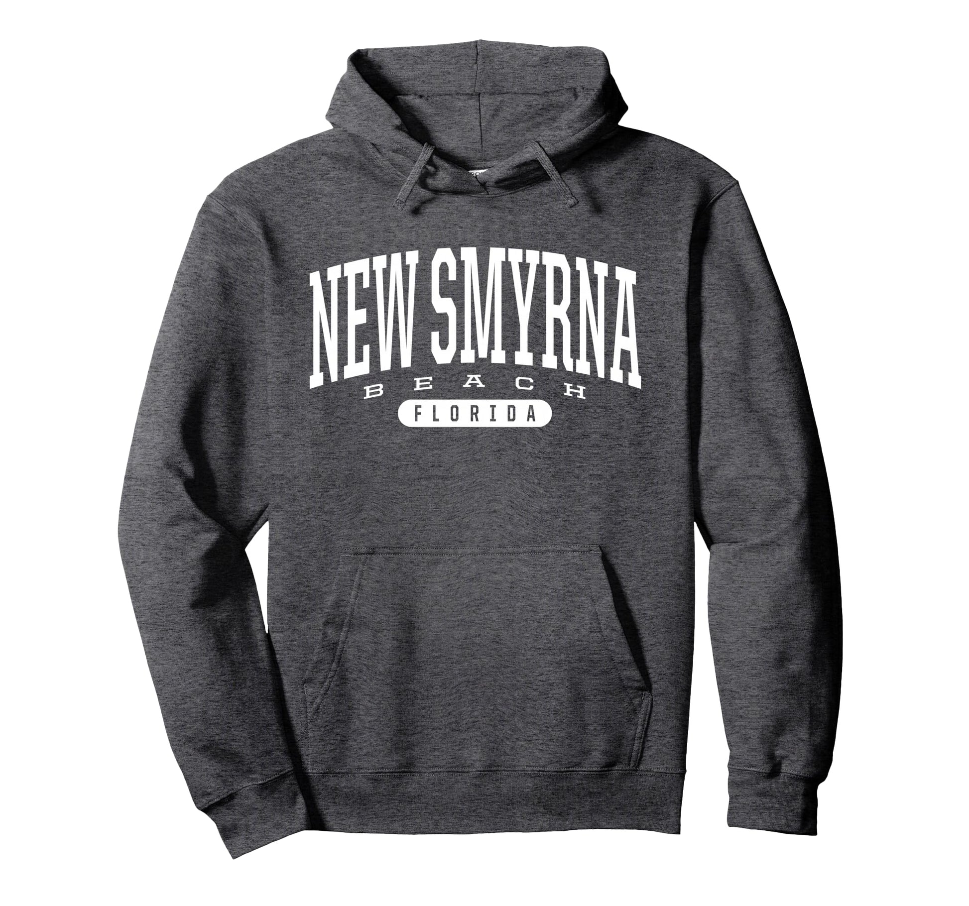 New Smyrna Beach College Sweatshirt - Fun Novelty Design for Adults - T-Shirt, Sweatshirt, Hoodie