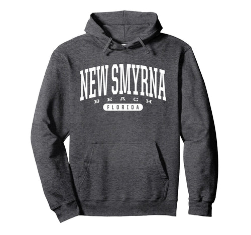 New Smyrna Beach College Sweatshirt - Fun Novelty Design for Adults - T-Shirt, Sweatshirt, Hoodie