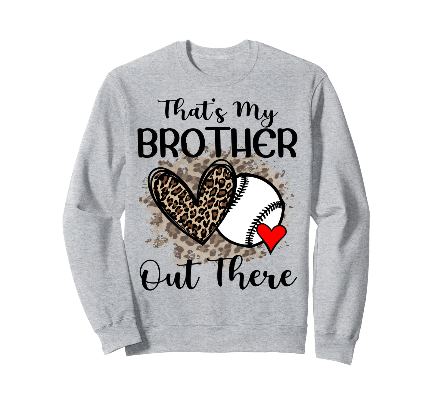 Brother Sister Baseball Funny Sweatshirt - Minimalist Print Men Women - T-Shirt, Sweatshirt, Hoodie