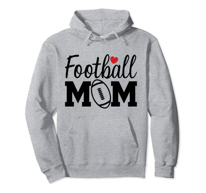 Football Mom Mom Life Football Game Day Hoodie - Unique Graphic Men Women - T-Shirt, Sweatshirt, Hoodie