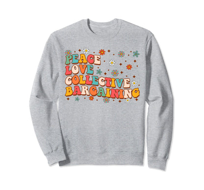Teacher Life Teaching Job Peace Sweatshirt - Fun Novelty Design Men Women - T-Shirt, Sweatshirt, Hoodie