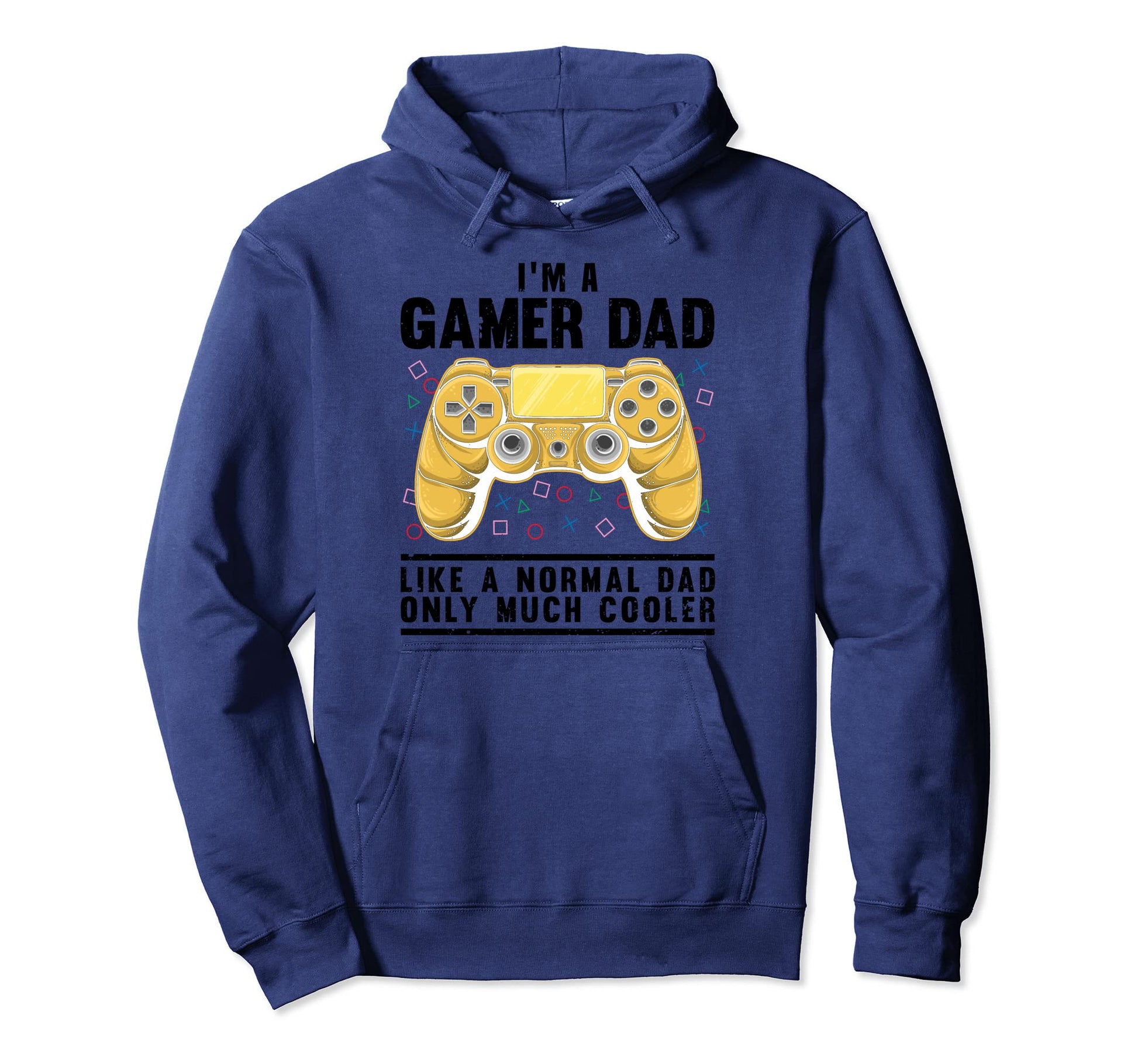 Funny Gamer Dad Husband Gaming Fathers Day Hoodie - Trendy Graphic Unisex - T-Shirt, Sweatshirt, Hoodie