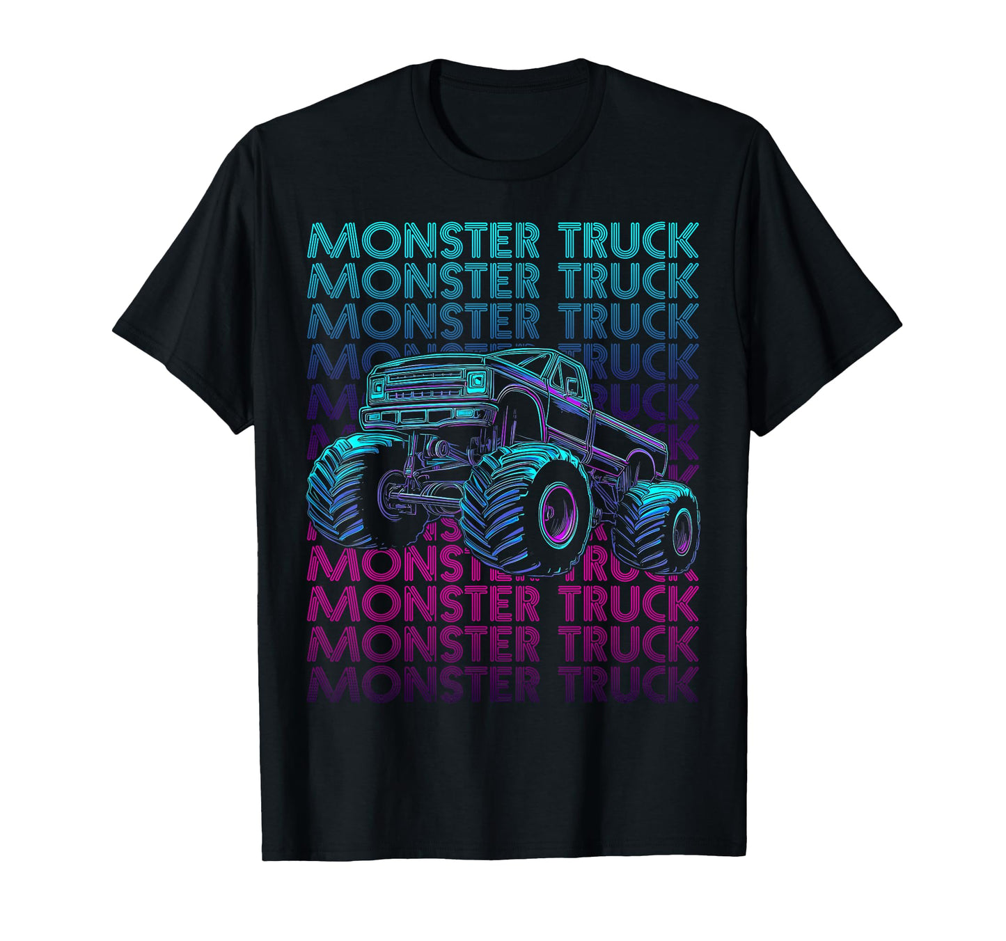 Monster Trucks 4 Wheeler Offroad T-Shirt - Casual Everyday Wear Men Women - T-Shirt, Sweatshirt, Hoodie