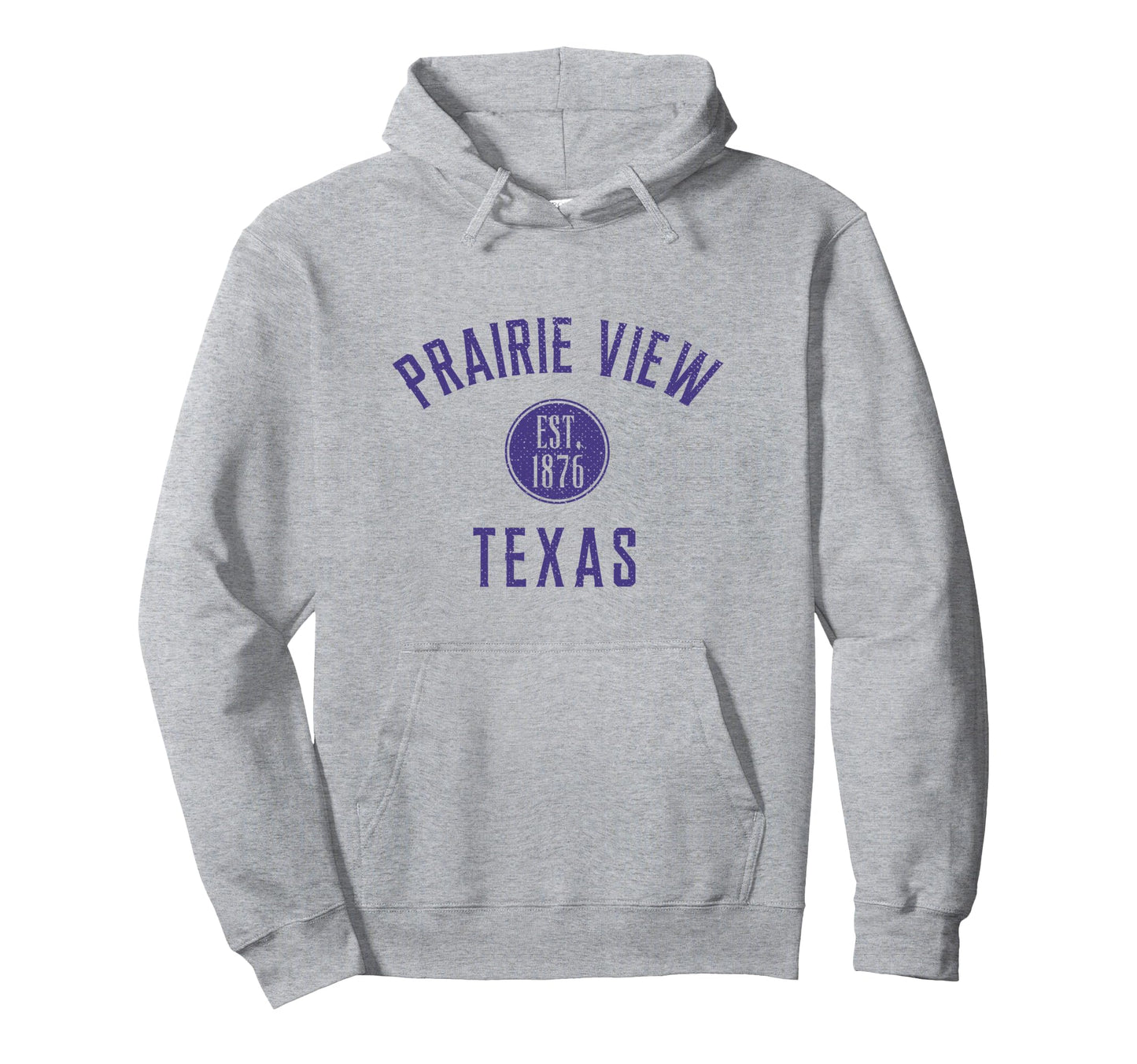 Prairie View Texas Varsity Distressed Hoodie - Aesthetic Graphic for Adults - T-Shirt, Sweatshirt, Hoodie