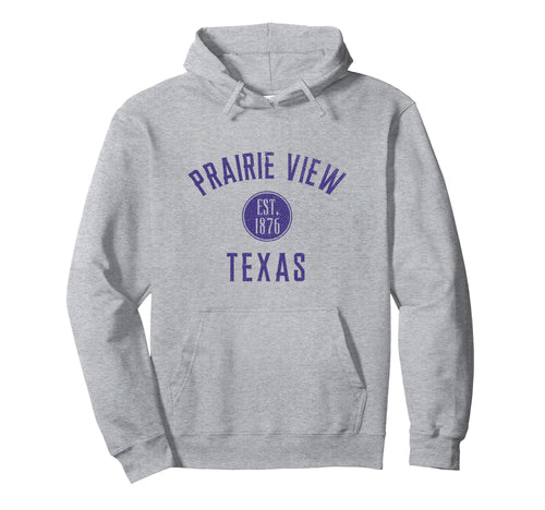 Prairie View Texas Varsity Distressed Hoodie - Aesthetic Graphic for Adults - T-Shirt, Sweatshirt, Hoodie