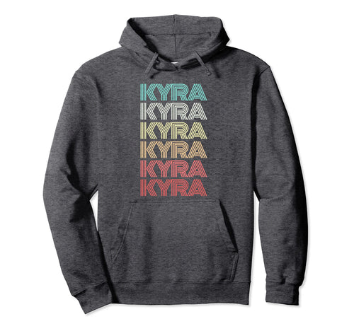 First Name Kyra Indian Personalized 80S Hoodie - Custom Art Print Unisex - T-Shirt, Sweatshirt, Hoodie