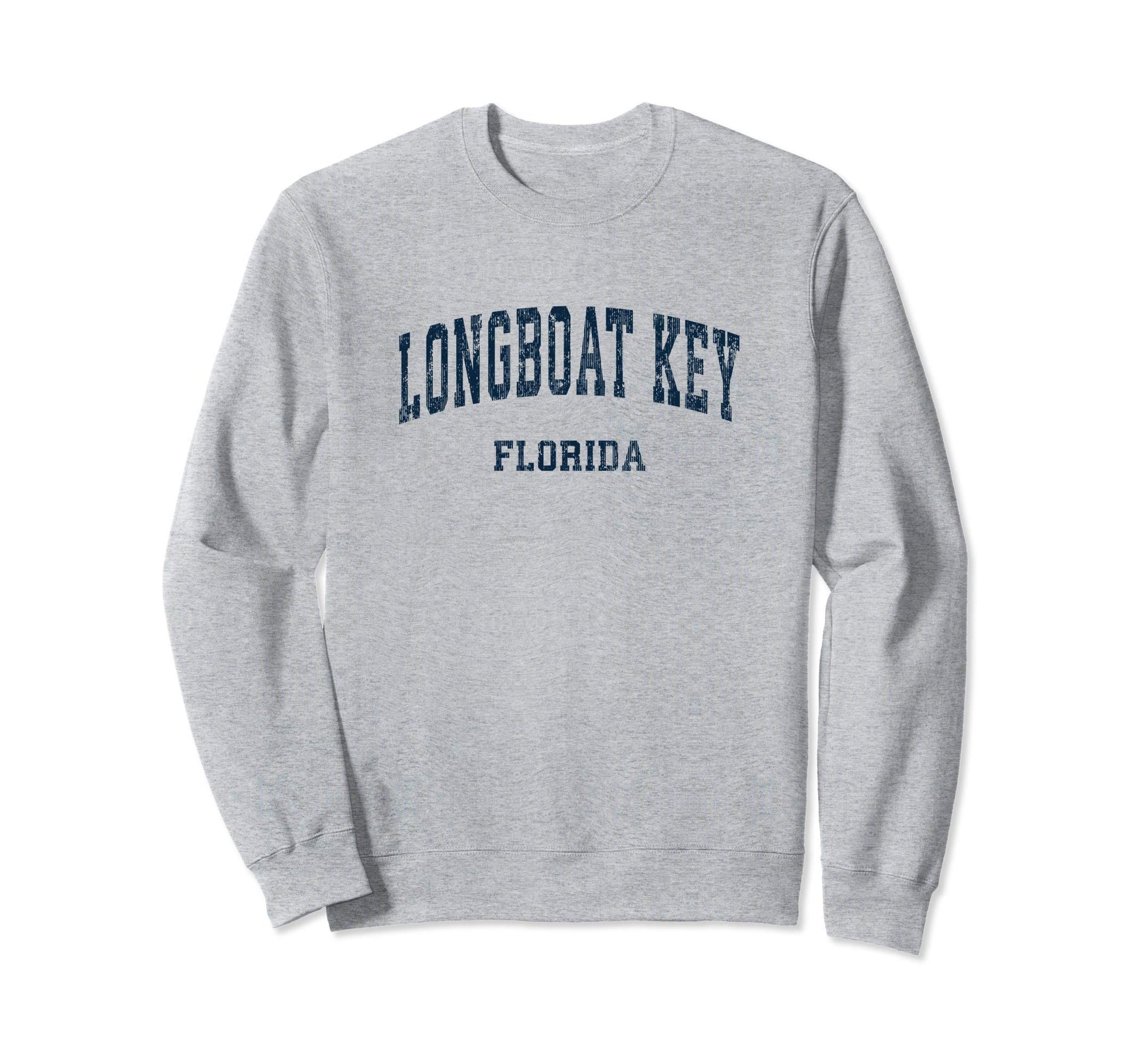 Longboat Key Florida Fl Varsity Sweatshirt - Aesthetic Graphic for Adults - T-Shirt, Sweatshirt, Hoodie