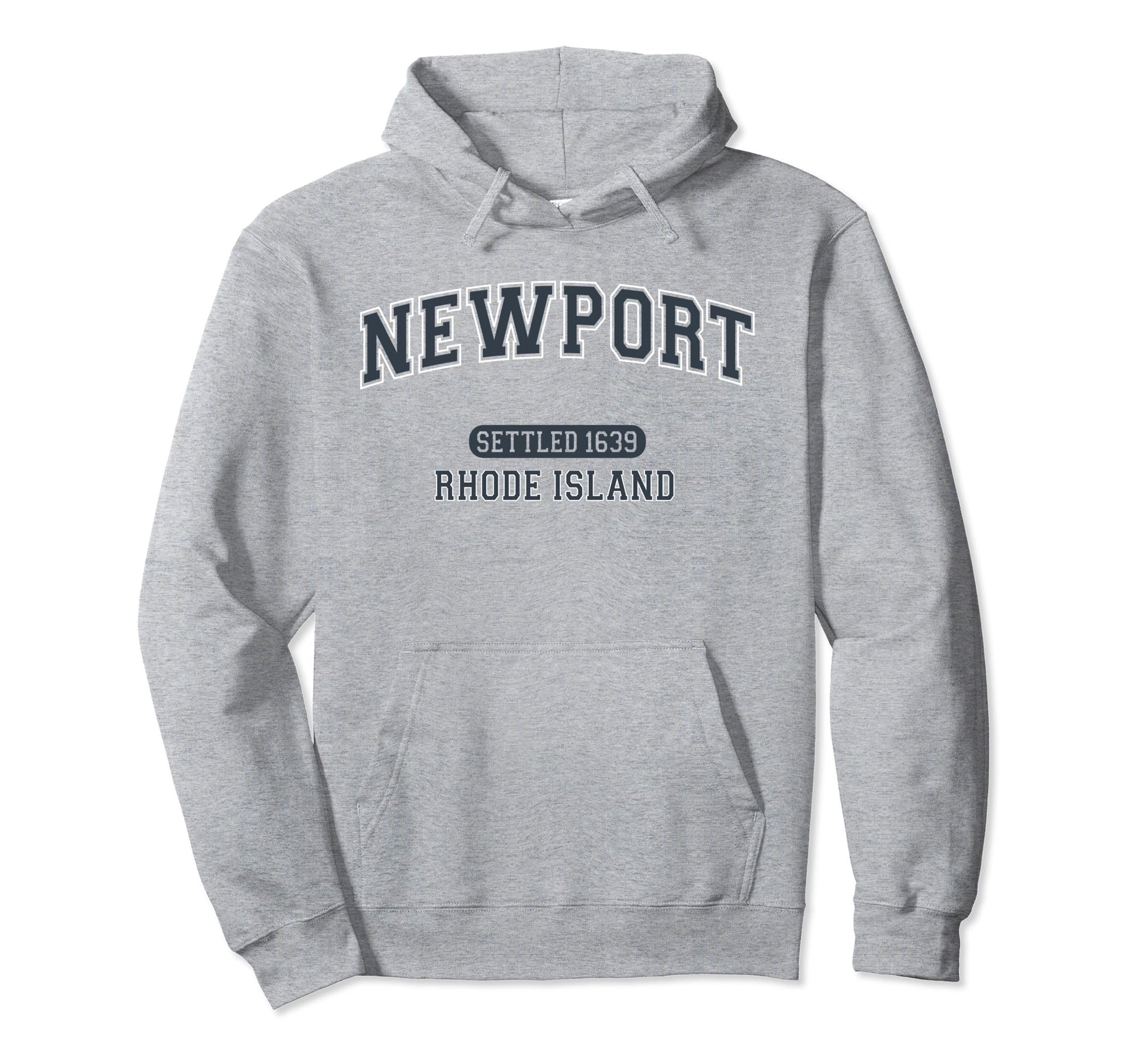 Newport Rhode Island Sports Varsity Hoodie - Streetwear Style Men Women - T-Shirt, Sweatshirt, Hoodie