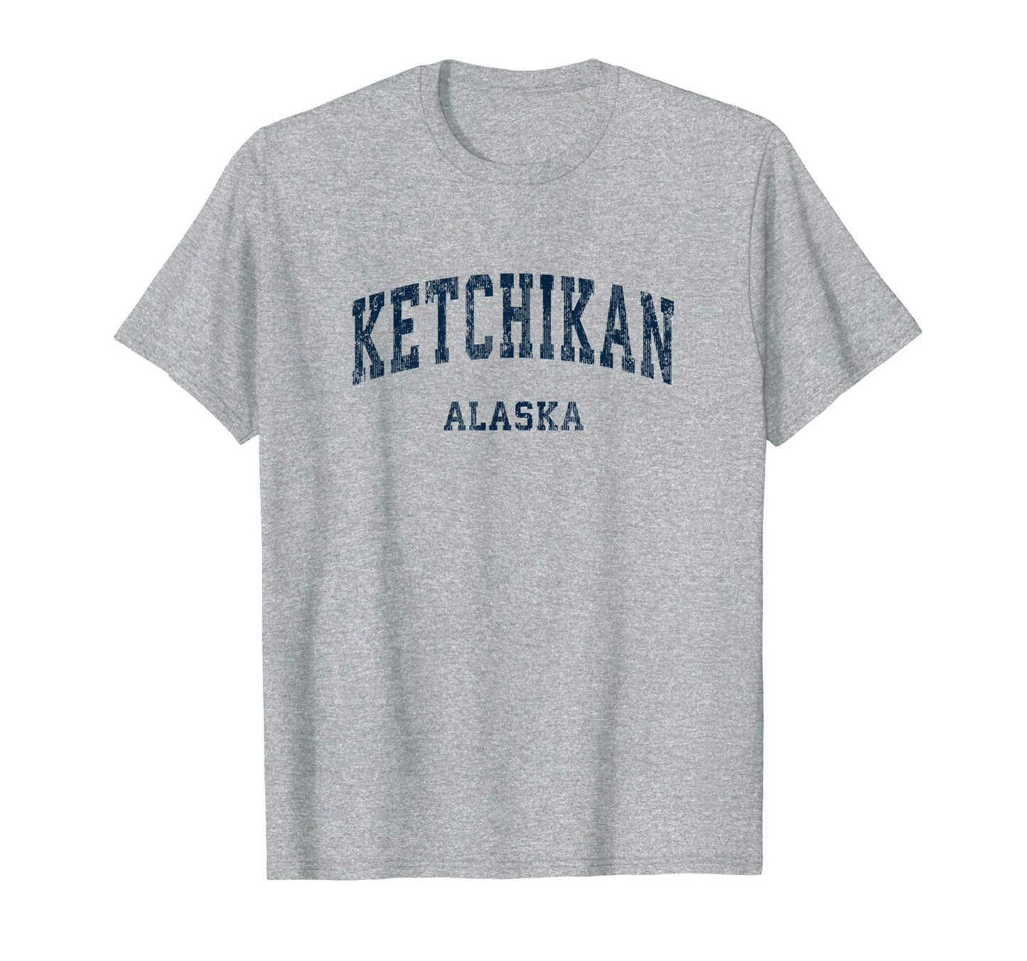 Ketchikan Alaska Ak Varsity Sports T-Shirt - Casual Everyday Wear Unisex - T-Shirt, Sweatshirt, Hoodie