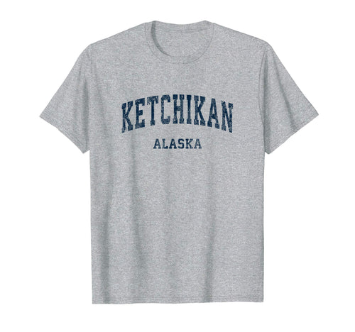 Ketchikan Alaska Ak Varsity Sports T-Shirt - Casual Everyday Wear Unisex - T-Shirt, Sweatshirt, Hoodie