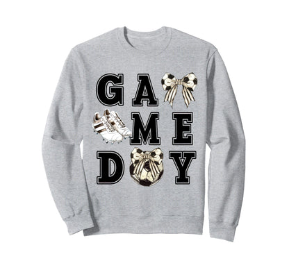 Coquette Bow Sports Parent Game Day Sweatshirt - Fun Novelty Design Unisex - T-Shirt, Sweatshirt, Hoodie