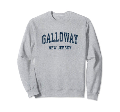 Galloway New Jersey Nj Varsity Sweatshirt - Aesthetic Graphic Men Women - T-Shirt, Sweatshirt, Hoodie