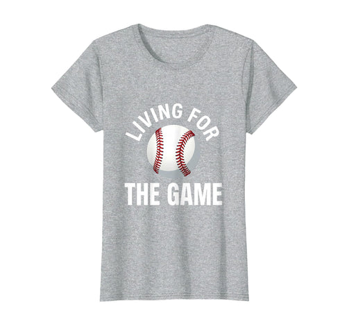 Baseball Mom Living Game T-Shirt - Casual Everyday Wear Men Women - T-Shirt, Sweatshirt, Hoodie