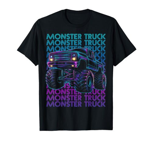 Monster Trucks 4 Wheeler Offroad T-Shirt - Custom Art Print Men Women - T-Shirt, Sweatshirt, Hoodie
