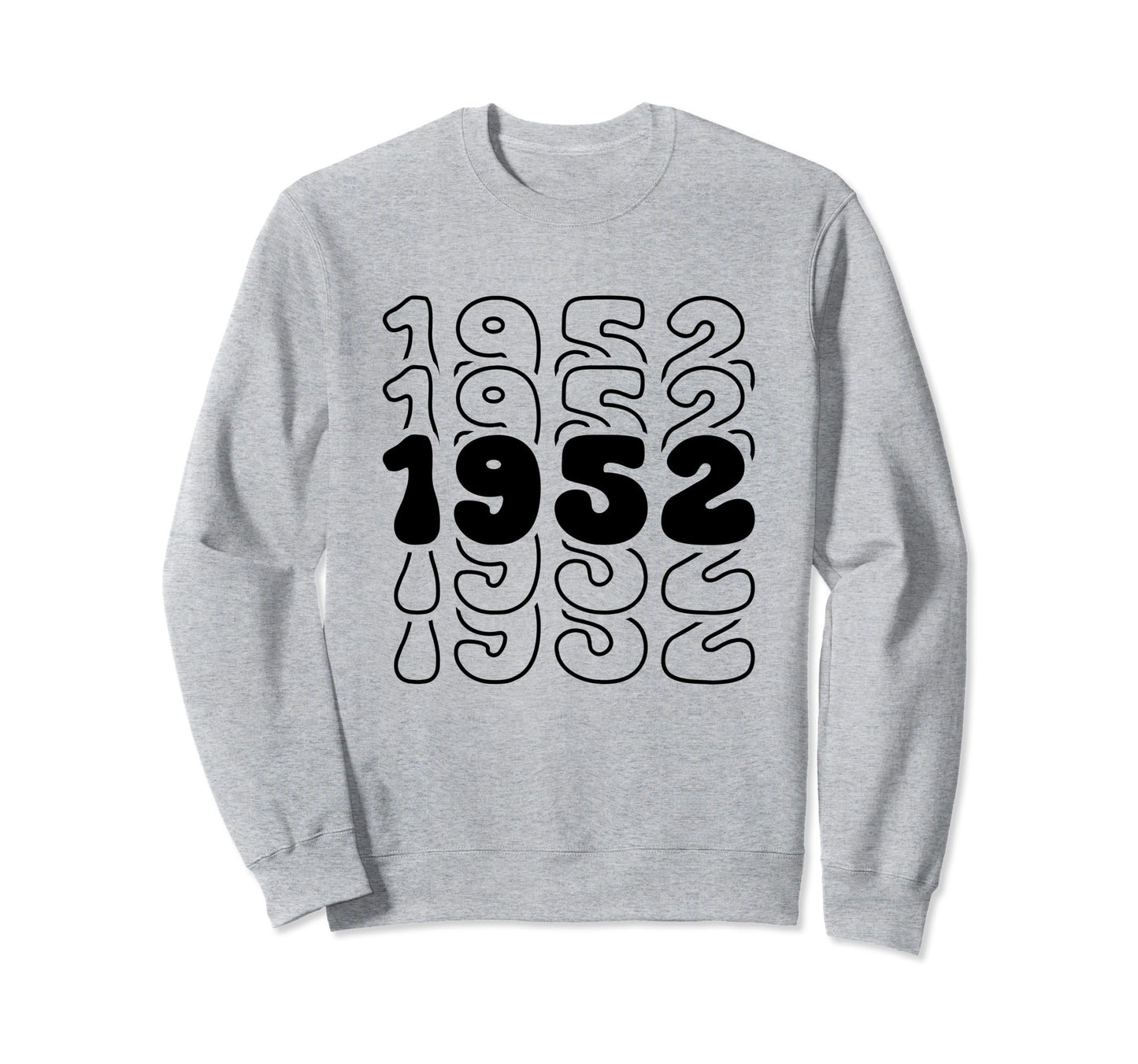72 Year Old Groovy 72Nd Birthday Boho Sweatshirt - Custom Art Print Unisex - T-Shirt, Sweatshirt, Hoodie