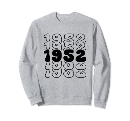 72 Year Old Groovy 72Nd Birthday Boho Sweatshirt - Custom Art Print Unisex - T-Shirt, Sweatshirt, Hoodie