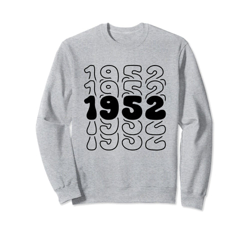 72 Year Old Groovy 72Nd Birthday Boho Sweatshirt - Custom Art Print Unisex - T-Shirt, Sweatshirt, Hoodie