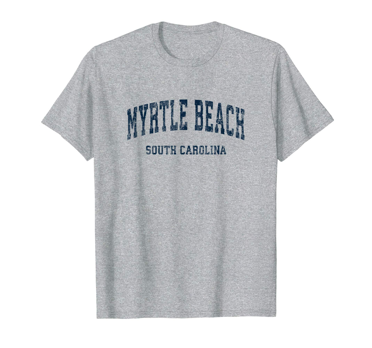 Myrtle Beach South Carolina Sc Varsity T-Shirt - Trendy Graphic for Adults - T-Shirt, Sweatshirt, Hoodie