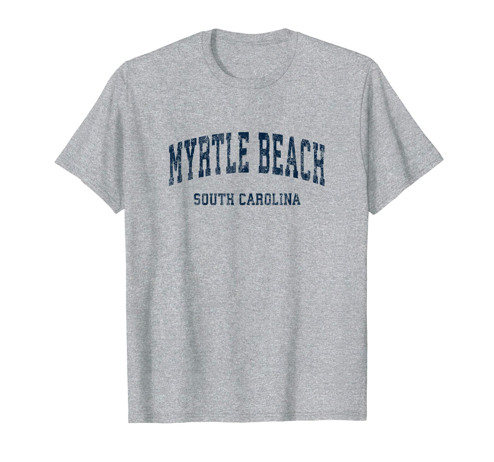 Myrtle Beach South Carolina Sc Varsity T-Shirt - Trendy Graphic for Adults - T-Shirt, Sweatshirt, Hoodie