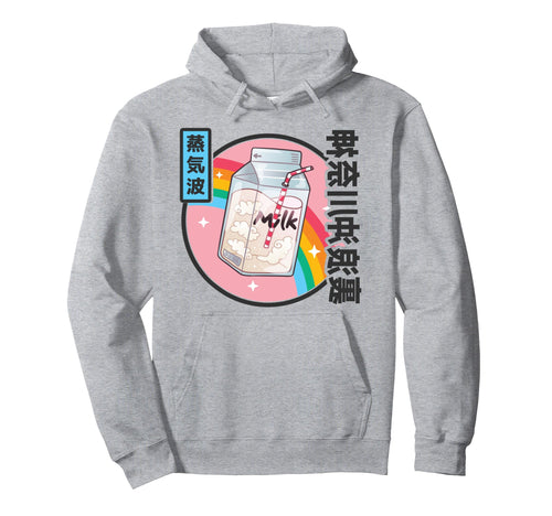 Japanese Milk Carton Kawaii Japan Hoodie - Aesthetic Graphic for Adults - T-Shirt, Sweatshirt, Hoodie