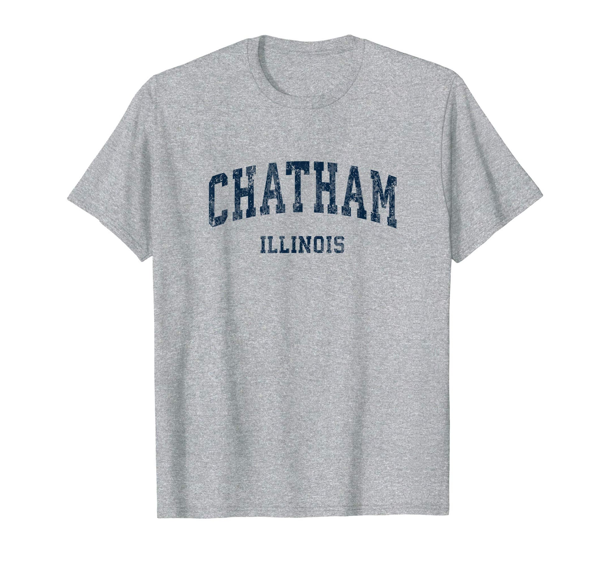 Chatham Illinois Il Varsity Sports T-Shirt - Custom Art Print for Adults - T-Shirt, Sweatshirt, Hoodie
