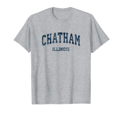 Chatham Illinois Il Varsity Sports T-Shirt - Custom Art Print for Adults - T-Shirt, Sweatshirt, Hoodie
