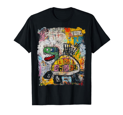 Pop Art Turtle 90S Graffiti T-Shirt - Streetwear Style for Adults - T-Shirt, Sweatshirt, Hoodie
