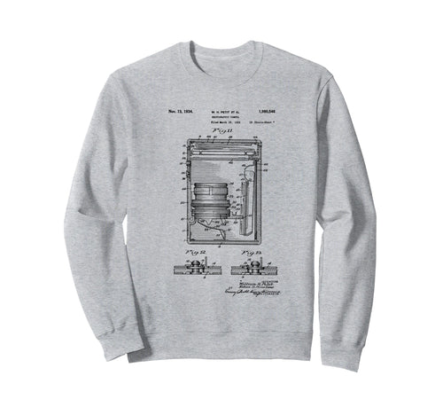 Camera Photographic Patent 1934 Sweatshirt - Streetwear Style Unisex - T-Shirt, Sweatshirt, Hoodie
