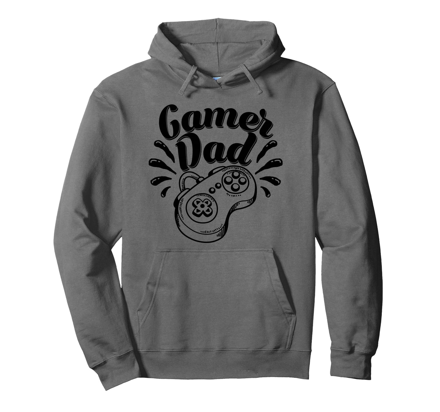 Gamer Dad Gaming Father Video Games Hoodie - Trendy Graphic Unisex - T-Shirt, Sweatshirt, Hoodie