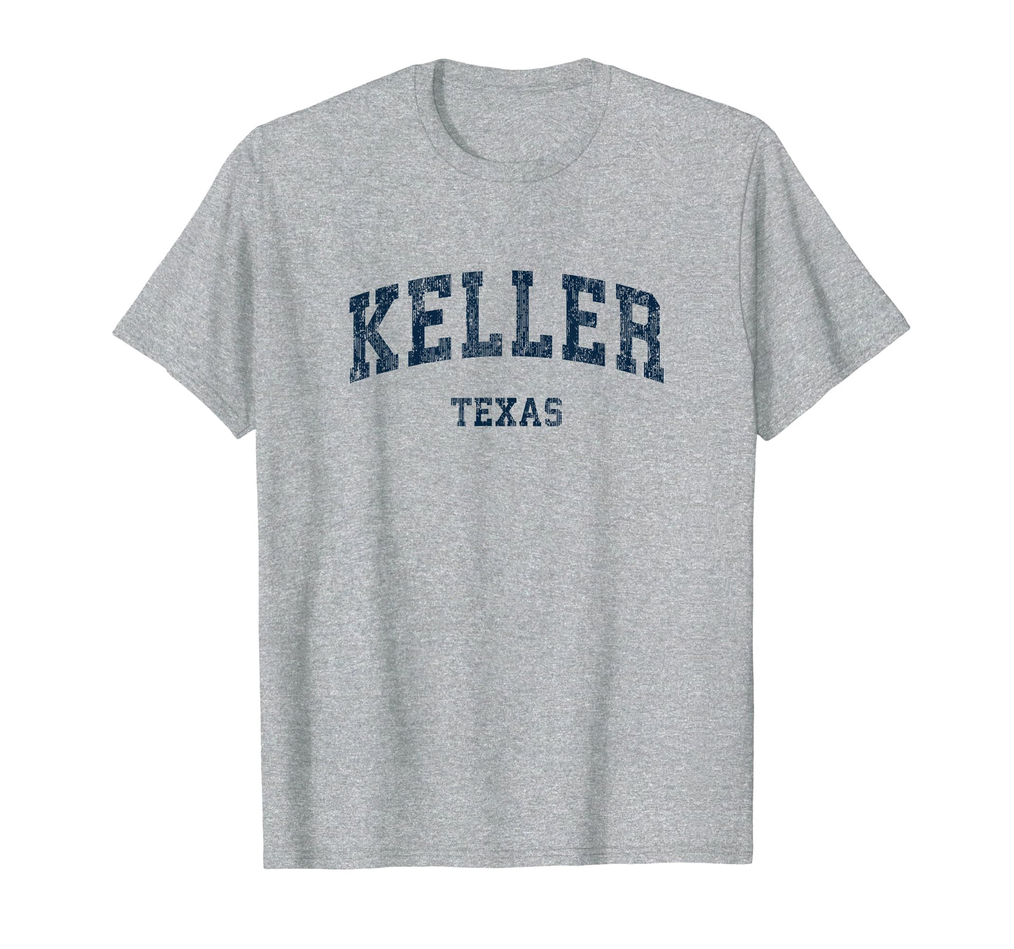 Keller Texas Tx Varsity Sports Navy T-Shirt - Trendy Graphic for Adults - T-Shirt, Sweatshirt, Hoodie