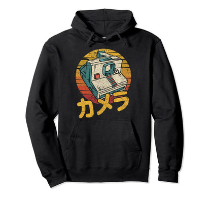 Japanese Analogue Slr Film Camera Hoodie - Trendy Graphic for Adults - T-Shirt, Sweatshirt, Hoodie