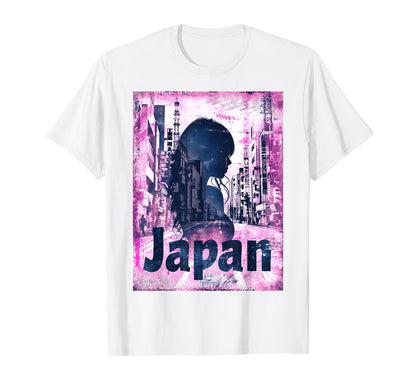 Japan Japanese Vaporwave Aesthetic T-Shirt - Fun Novelty Design for Adults - T-Shirt, Sweatshirt, Hoodie