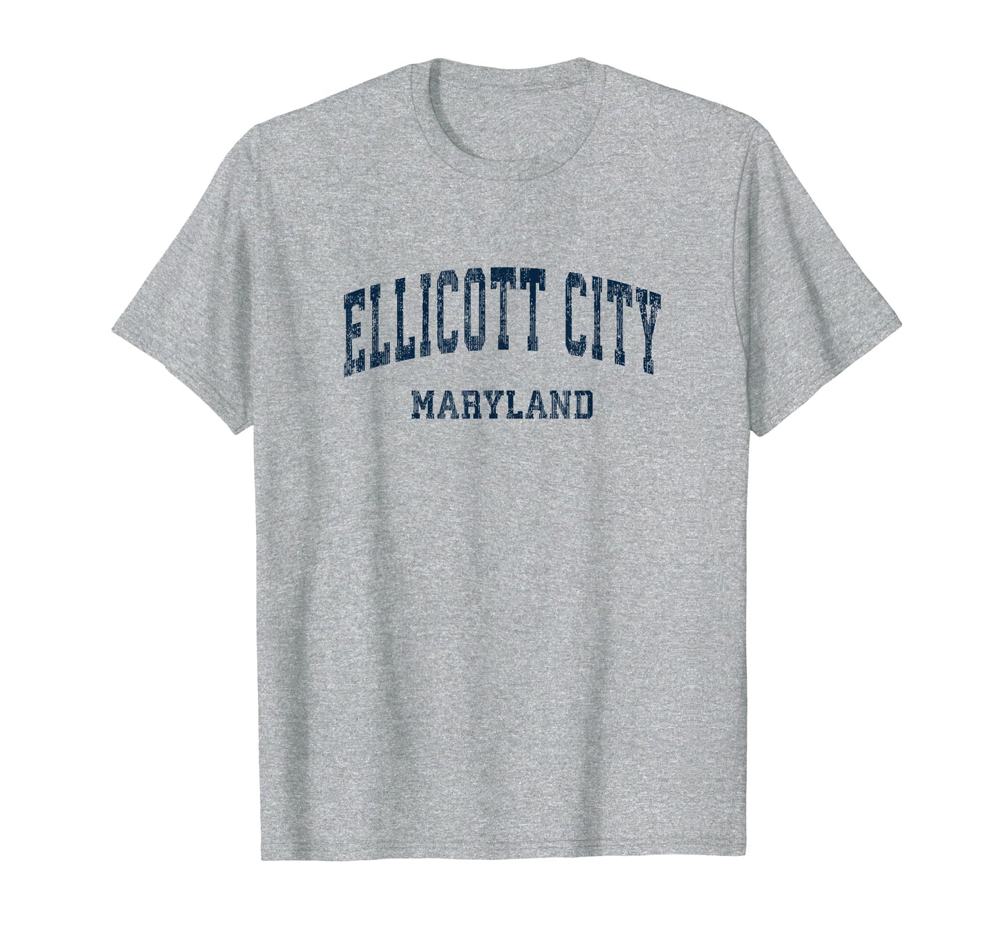 Ellicott City Maryland Md Varsity T-Shirt - Custom Art Print for Adults - T-Shirt, Sweatshirt, Hoodie