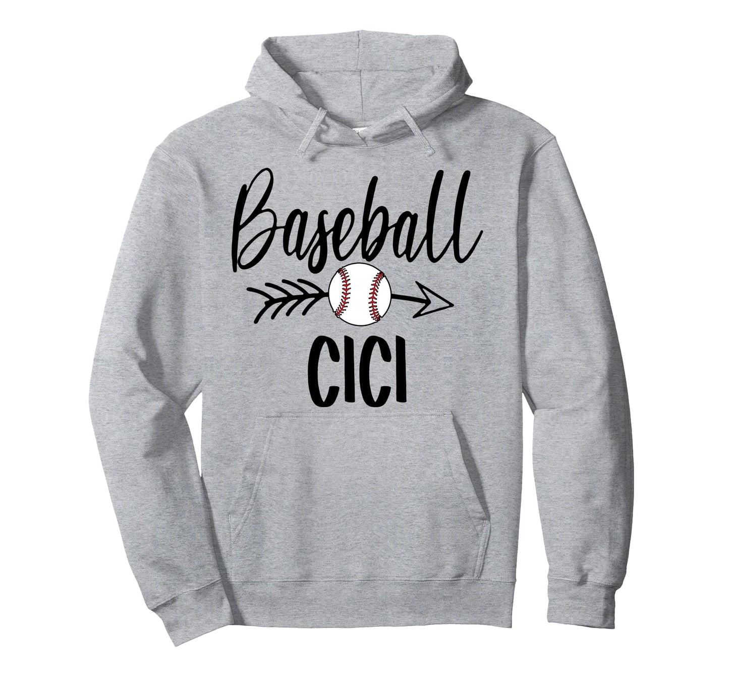 Baseball Cici Arrow Fathers Mothers Hoodie - Custom Art Print for Adults - T-Shirt, Sweatshirt, Hoodie