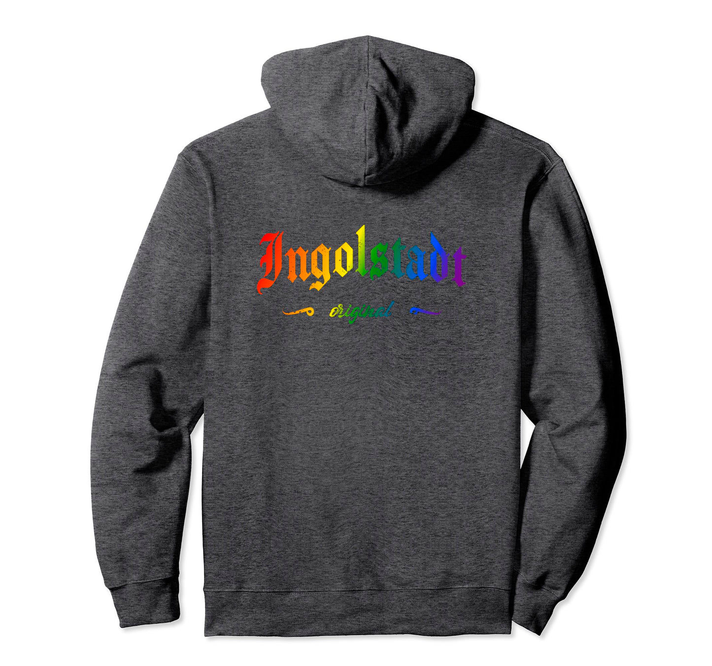 Ingolstadt Lgbtqai Gothic Backprint Hoodie - Aesthetic Graphic Men Women - T-Shirt, Sweatshirt, Hoodie