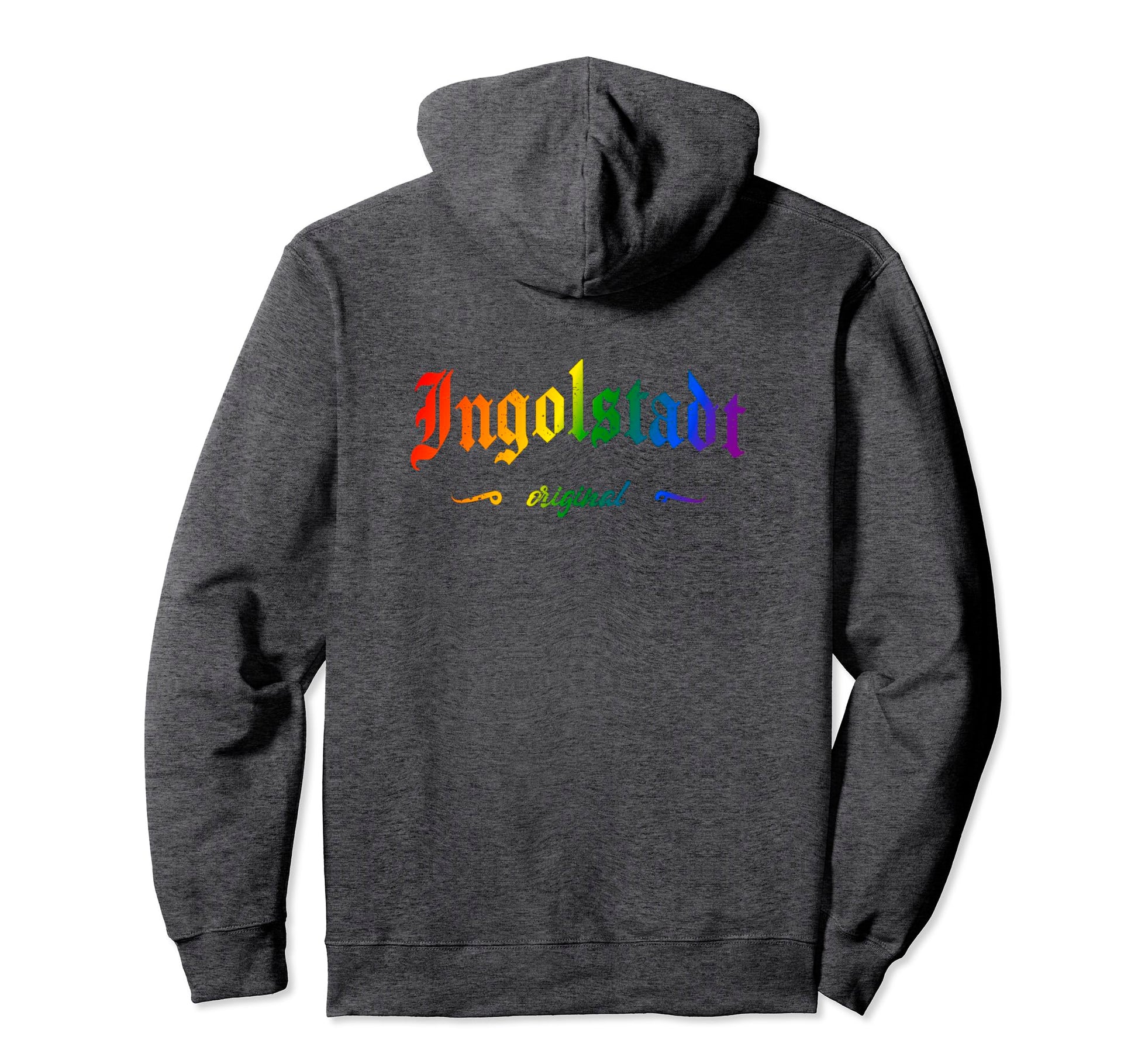 Ingolstadt Lgbtqai Gothic Backprint Hoodie - Aesthetic Graphic Men Women - T-Shirt, Sweatshirt, Hoodie