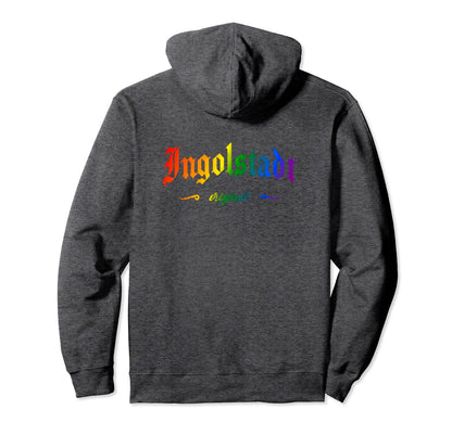 Ingolstadt Lgbtqai Gothic Backprint Hoodie - Aesthetic Graphic Men Women - T-Shirt, Sweatshirt, Hoodie