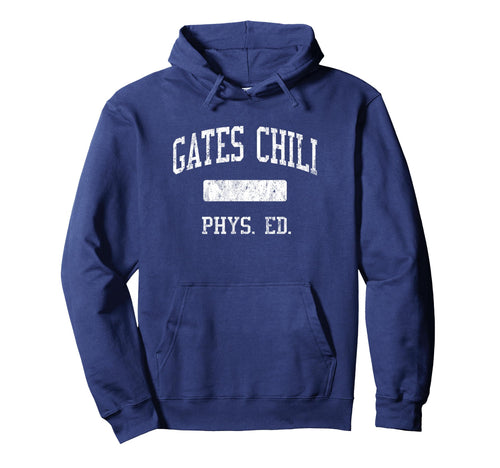 Gates Chili High School Hs Hoodie - Casual Everyday Wear Men Women - T-Shirt, Sweatshirt, Hoodie