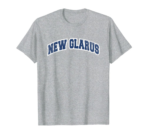 New Glarus Wisconsin Varsity T-Shirt - Aesthetic Graphic for Adults - T-Shirt, Sweatshirt, Hoodie