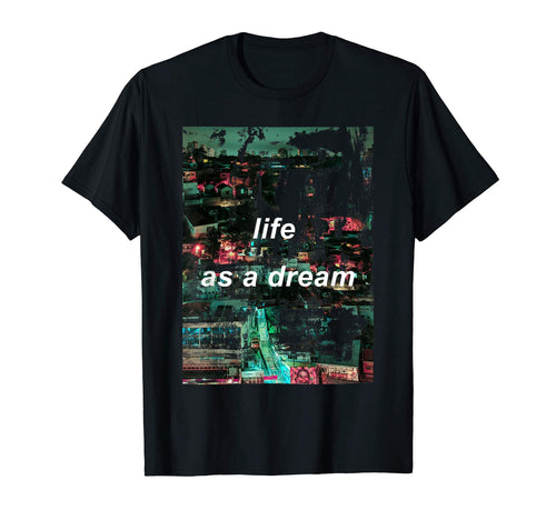 Casual 90S Aesthetic Nightscapes T-Shirt - Minimalist Print Men Women - T-Shirt, Sweatshirt, Hoodie