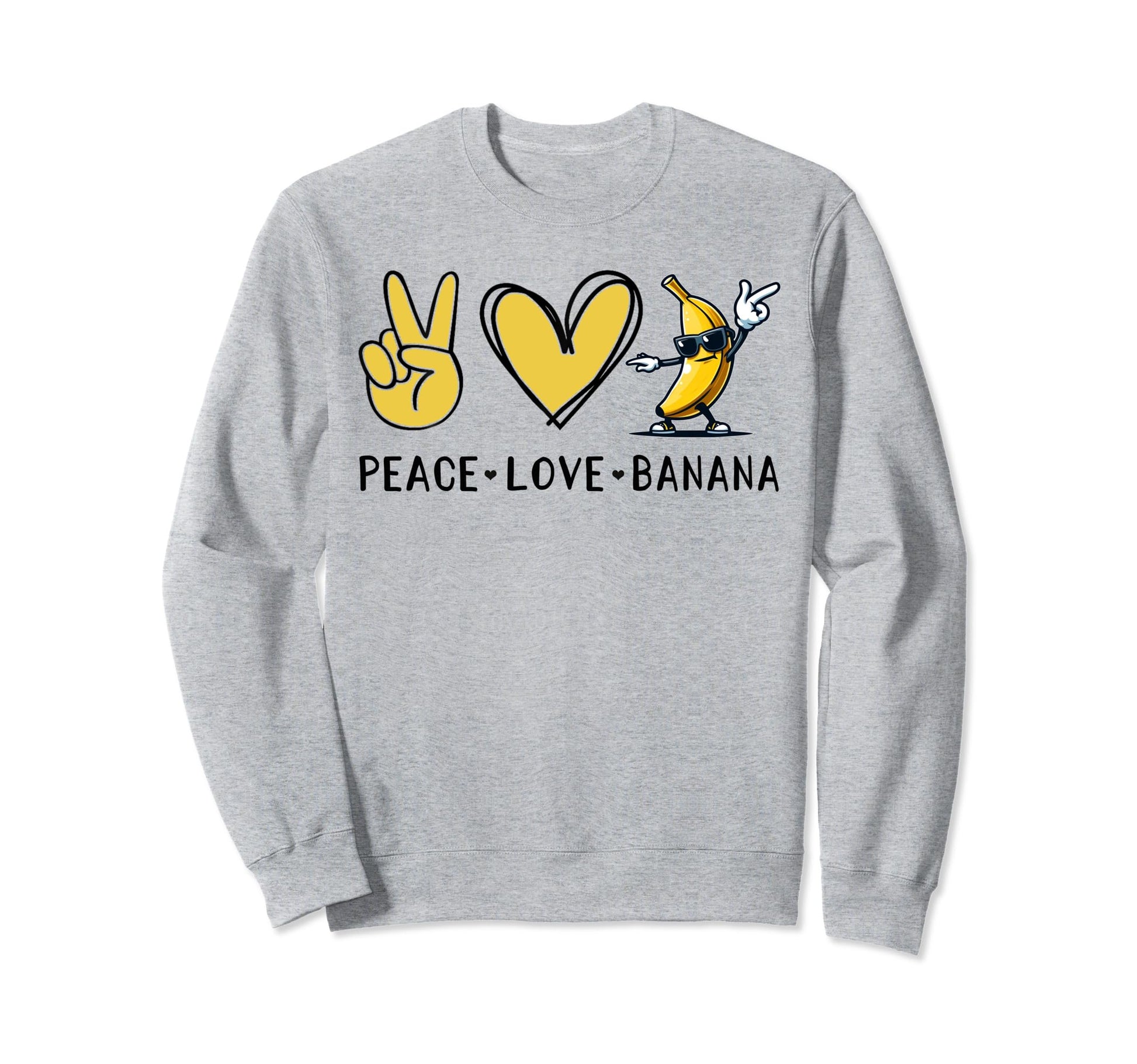Funny Love Bananas Banana Gifts Sweatshirt - Fun Novelty Design Unisex - T-Shirt, Sweatshirt, Hoodie