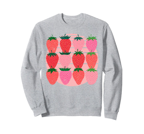 Strawberry Boho Sweet Berry Sweatshirt - Novelty Apparel for Adults - T-Shirt, Sweatshirt, Hoodie